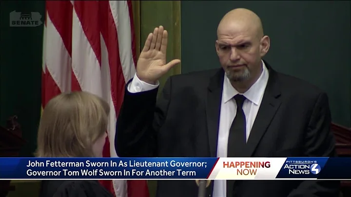From Braddock to Harrisburg: John Fetterman sworn in as Pennsylvania lieutenant govenor