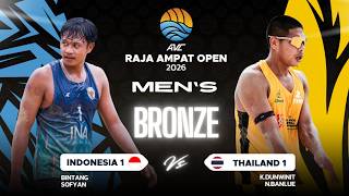 2026 AVC Beach Tour Raja Ampat  - Day 4 (April 9, 2026) Court 1 Bronze Men