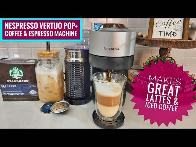 Nespresso Selected Thick Extract Vertuo POP Classic Capsule Coffee Machine  Milk Frother Combo - Shop Nespresso Kitchen Appliances - Pinkoi