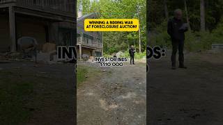 Investor Bidding War at a Foreclosure Auction!