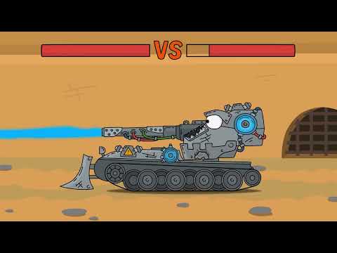 Видео: Мега битва Мультики про танки