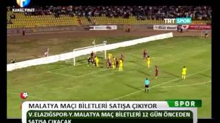 K Fırat Spor - Malatya Maçı Biletleri Satışa Çıkıyor