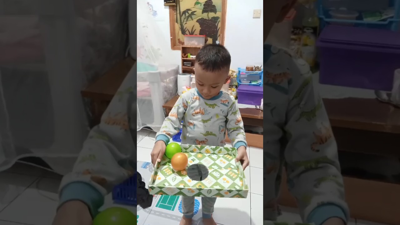 Ide main seru melatih kesabaran 😁😁 