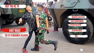 Download lagu DUET MAUT TNI VS PENGAMEN JALANAN - DIRGAHAYU TNI KE 74