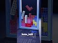 Tetris Softbody Mesh 330 / Blender Animation #softbody #games #tetris #gaming #animation #puzzle