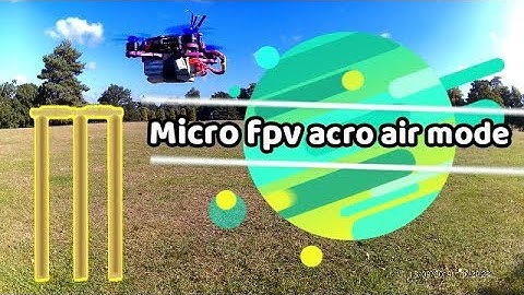 #1CRICKET FPV DVR-MICRO DRONE- ACRO FREESTYLE FLIGHT