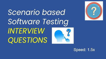 Real time Scenario based Software Testing Interview Questions | Part 1 | ON DEMAND