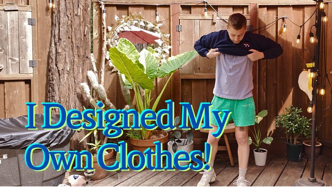 I designed (and tried on) custom shirts!