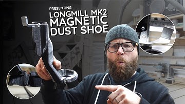 Magnetic Dust Shoe for the LongMill MK2