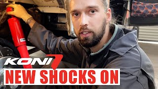 Koni RAID shock absorbers FULL installation and testing (World Tour Expedition)