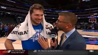 Reactions to Luka Doncic CRAZY RETURN - 33 pts\/12 reb\/8 ast and WIN vs Kings