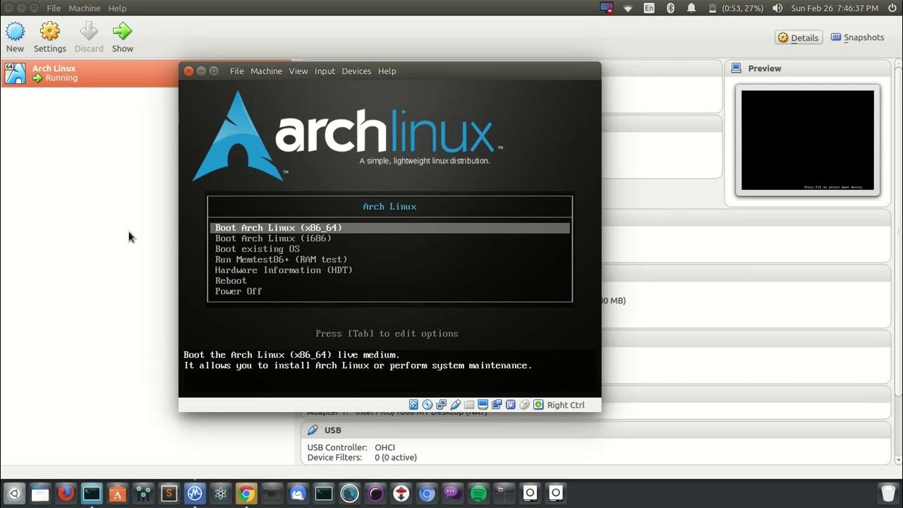How to reset/recover root password in Arch Linux YouTube