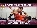 Karla Godinez Gonzales (CAN) vs Jacarra Winchester (USA) - Final // Pan-American Championships 2022
