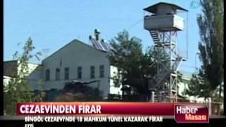 18 Mahkum Bingöl Cezaevinden Nasıl Kaçtı?