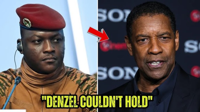 Denzel Washington Breaks Down and CRIES on Live TV After Receiving a Call  from Ibrahim Traoré