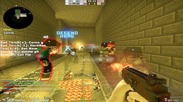 CSGO Zombie Escape Mod - ze_minecraft_adventure_v1_3d - Stage 3 - On Ghostcap