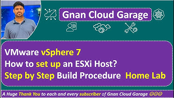 4. Step-by-Step ESXi Host Setup in VMware vSphere 7.0 | Home Lab Build Guide | Learn the Basics!