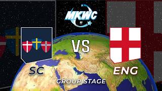 [MKWC 2026] Scandinavia vs. England | MKWii World Cup 2026 Group Stage | Casters: Henry, Sparkster
