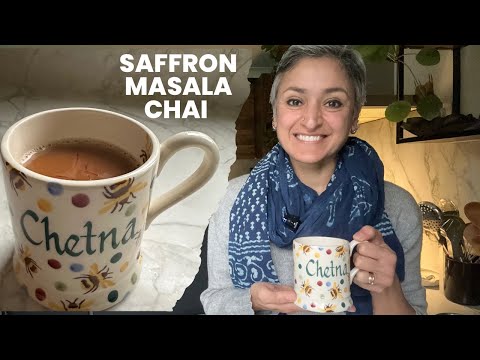THE BEST CHAI EVER - Saffron masala Chai!