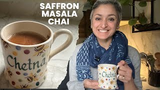 THE BEST CHAI EVER  Saffron masala Chai!