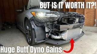 KIA Stinger BMS Intercooler Install! WAS IT EVEN WORTH IT?!