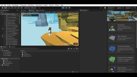 MyFirstGame   LEGO Tutorial   PC, Mac & Linux Standalone   Unity 2020 3 9f1 Personal  DX11  2021 05