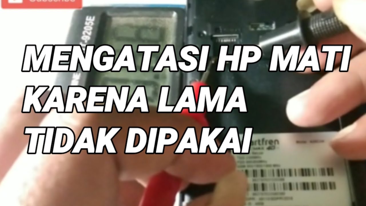 Mengatasi hp mati karena tidak dipakai - YouTube