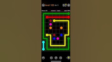 Flow Free - Rectangles - Tower Pack - Level 105 (8x11)