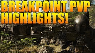 GHOST RECON BREAKPOINT DAY 1 PVP HIGHLIGHTS!