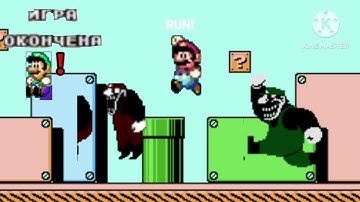 Mario & Luigi Chapomship Country (MD Russian) Bootleg Continue And Game Over 