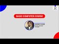 CLASS-01 | BASIC COMPUTER COURSE | KNOWING COMPUTER | HABIBUR SAHON | DIGITAL MARKETING INSTITUTE BD