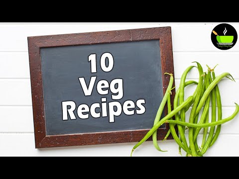 10 Vegetable Recipes | Sabji Recipes Indian |  Dry Vegetables | Sookhi Sabji Recipe | Dry veg recipe | She Cooks