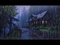 Deep Sleep During the Rainy Night - Rain Sounds For Sleeping - Rainfall for Insomnia Relief, Relax