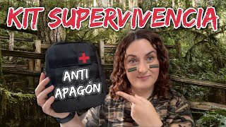 ¿QUÉ HAY DENTRO DE UN KIT DE SUPERVIVENCIA ANTI APAGONES ?🔋TODO LO QUE DEBES TENER O PREPARAR