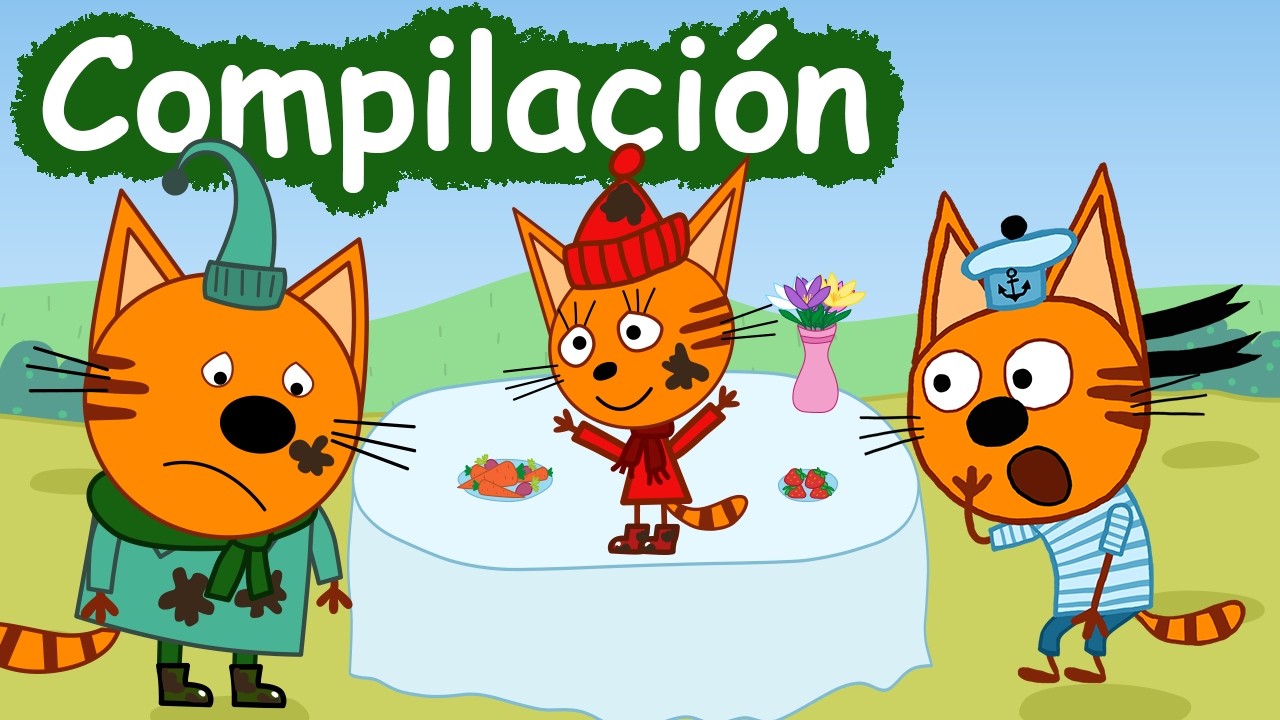 Kid-E-Cats Español Castellano | Compilación de Dibujos Animados Para Ninos