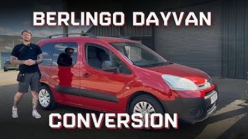 Berlingo Dayvan Setup | Compact Camper Conversion with Full Walkthrough