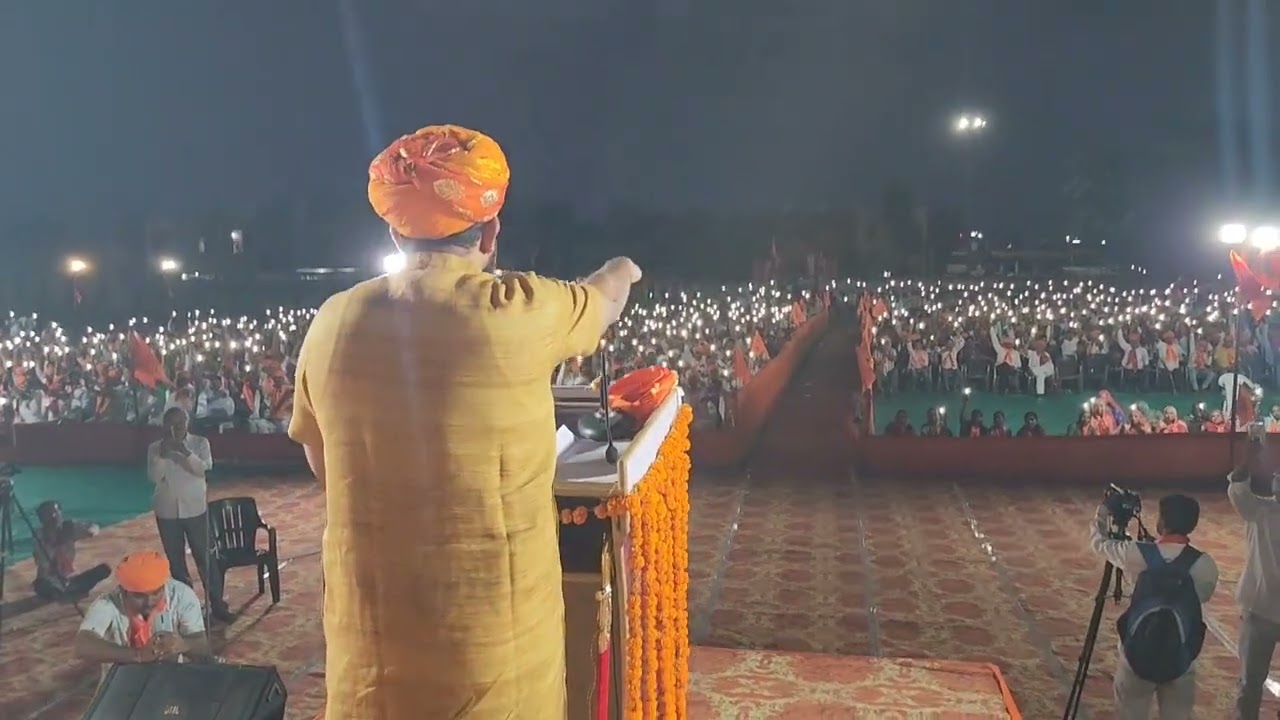 मारवाड़ जालोर के रानीवाड़ा की धरती से हैदराबाद के टी राजा सिंह की दहाड़ 🚩