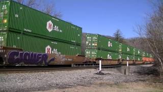 Long NS 201 Intermodal at Elliston, VA