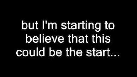 daughtry start of something good karaoke