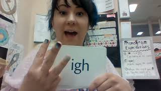 Multi-letter Phonograms from Kindergarten