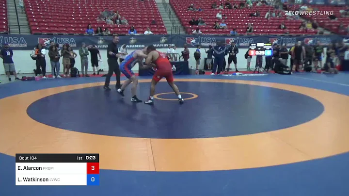 78 Lbs Rr Rnd 2 - Ernesto Alarcon, Paradigm Wrestl...