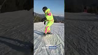 The Worlds Shortest Skis