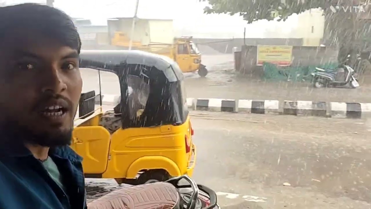 (@Sunil official 2.0) 2026 ka pahla barish Hyderabad#minivlog #trending #hyderabad #barish 