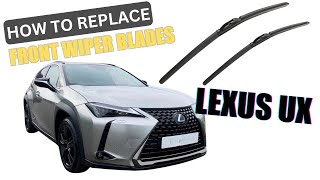 Lexus Ux Front Wiper Blades Replacement How To Change Wipers Easy Tutorial Heyner
