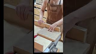 Stirnholzschneidebrett aus Eiche formatieren #woodworking #wood #diy #tools #asmr #handmade
