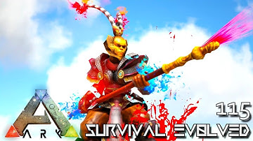ARK: SURVIVAL EVOLVED - MYTH SAMURAI WARRIOR TAMED E115 !!! ( ARK EXTINCTION CORE MODDED )