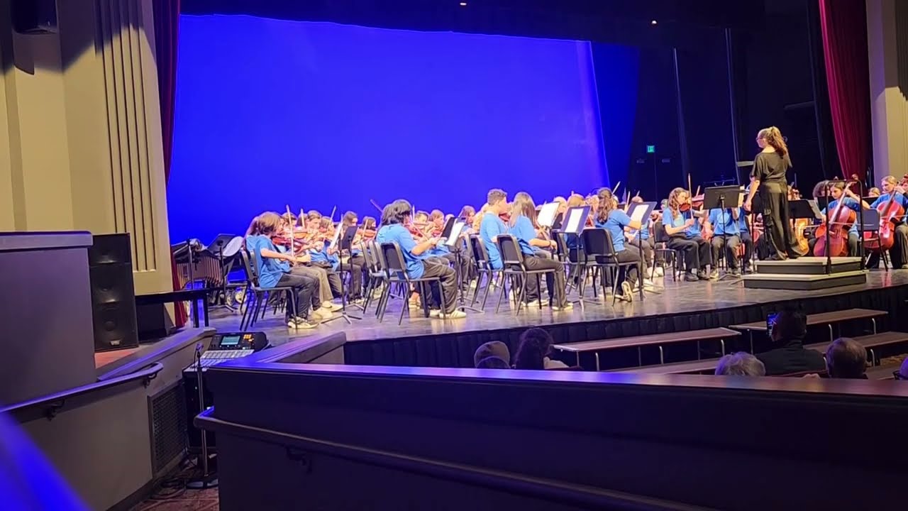 "Sailors Of The Blue" SCUSD All-City Music Festival 2024 Middle School Orchestra