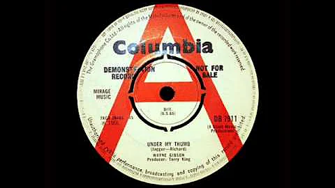 Wayne Gibson - Under My Thumb