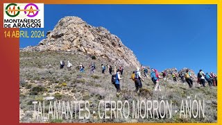 20240414 Talamantes Cerro Morrón Añón de Moncayo Montañeros de Aragón Senderismo