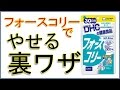 DHCフォースコリー／ダイエットの口コミや評判・効果・副作用・飲み方・飲むタイミング、成分やカロリミットとの比較について詳しく解説しています